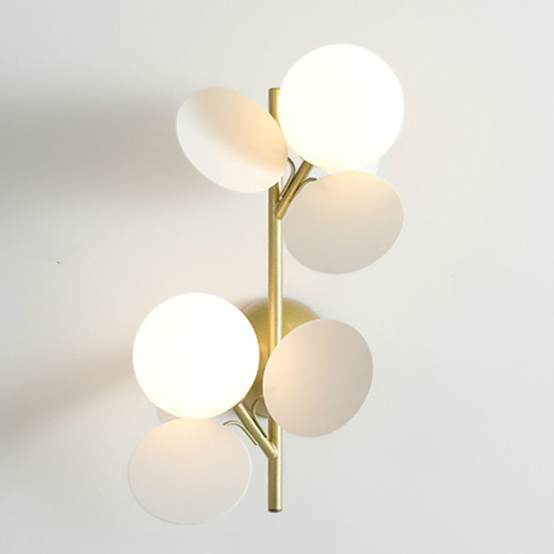 Бра MATISSE sconce double white Золотой Белый Бра MATISSE sconce double white Золотой Белый в Тюмени | Loft Concept