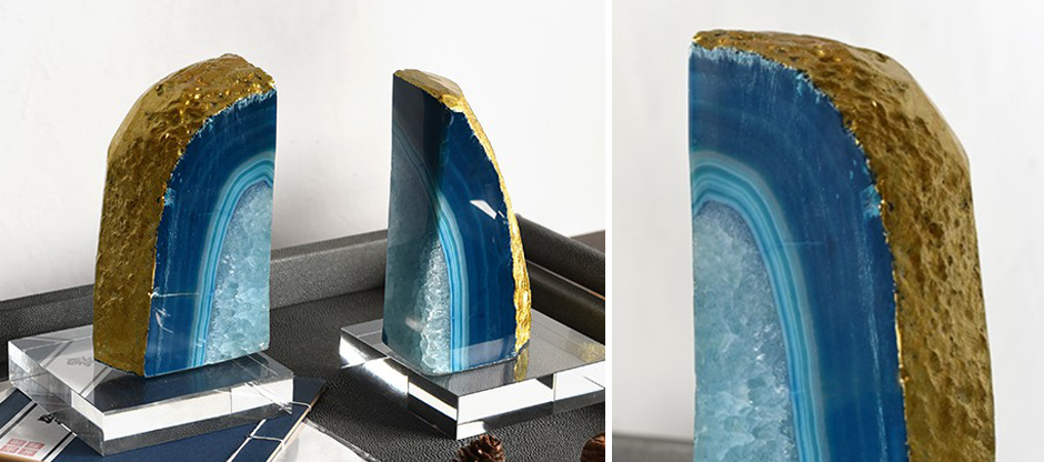 Держатели книг Magic Stone Agate Держатели книг Magic Stone Agate - Loft-Concept в Тюмени