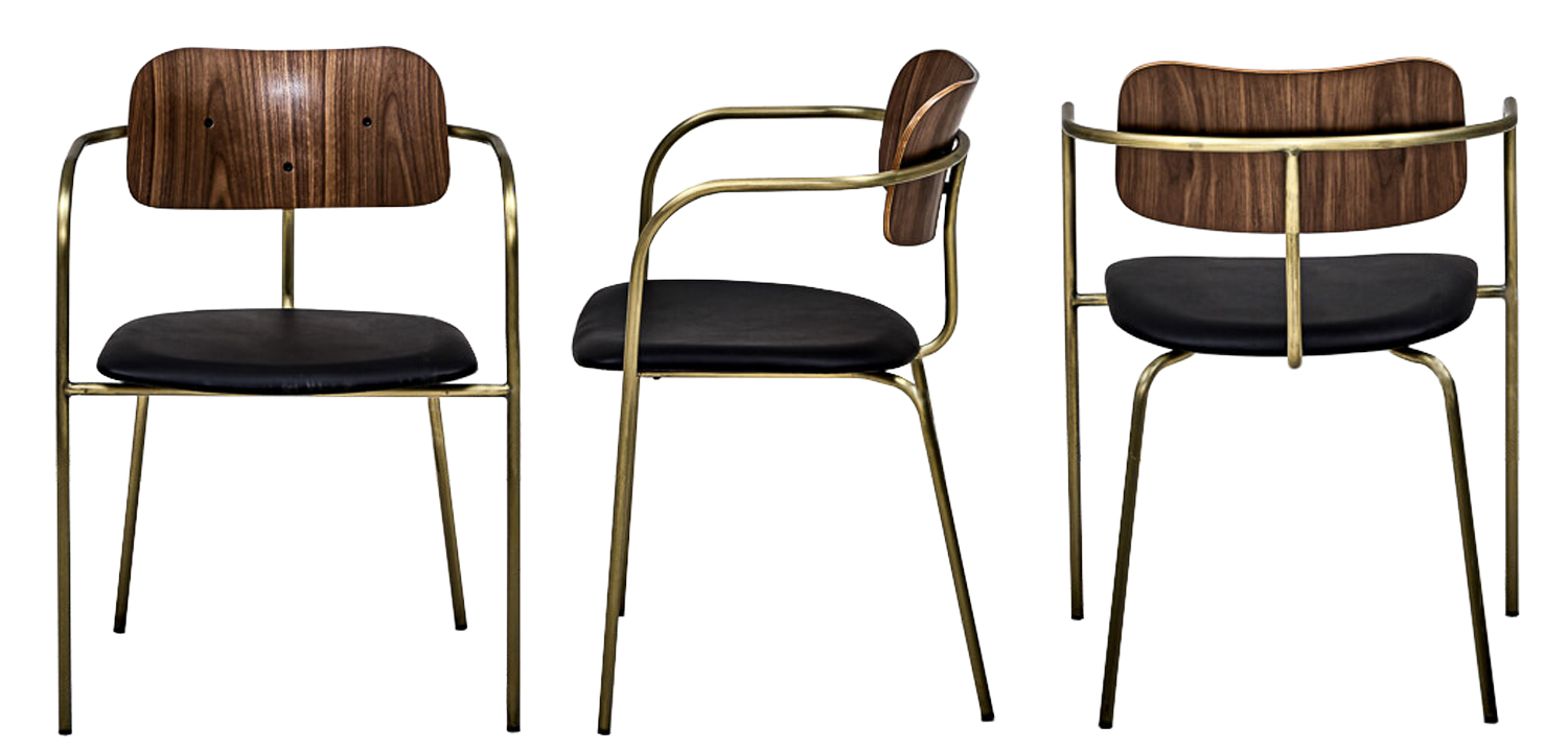 Стул Pilar Loft Stool black - фото №1