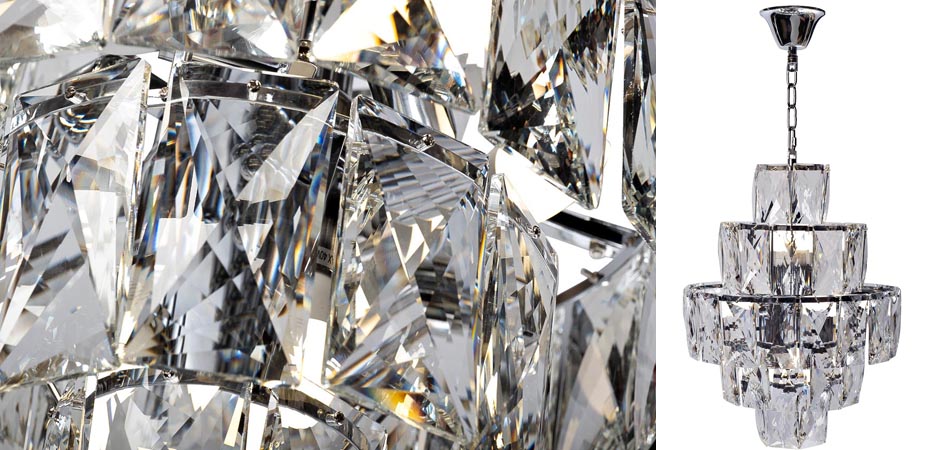 Люстра Tiers Crystal Light Chandelier 12 Люстра Tiers Crystal Light Chandelier 12 - Loft-Concept в Тюмени