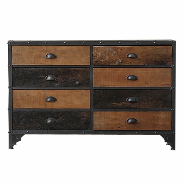 Комод в стиле Лофт Hurbor Loft Vintage Different Wood Дуб темный Комод в стиле Лофт Hurbor Loft Vintage Different Wood Дуб темный в Тюмени | Loft Concept
