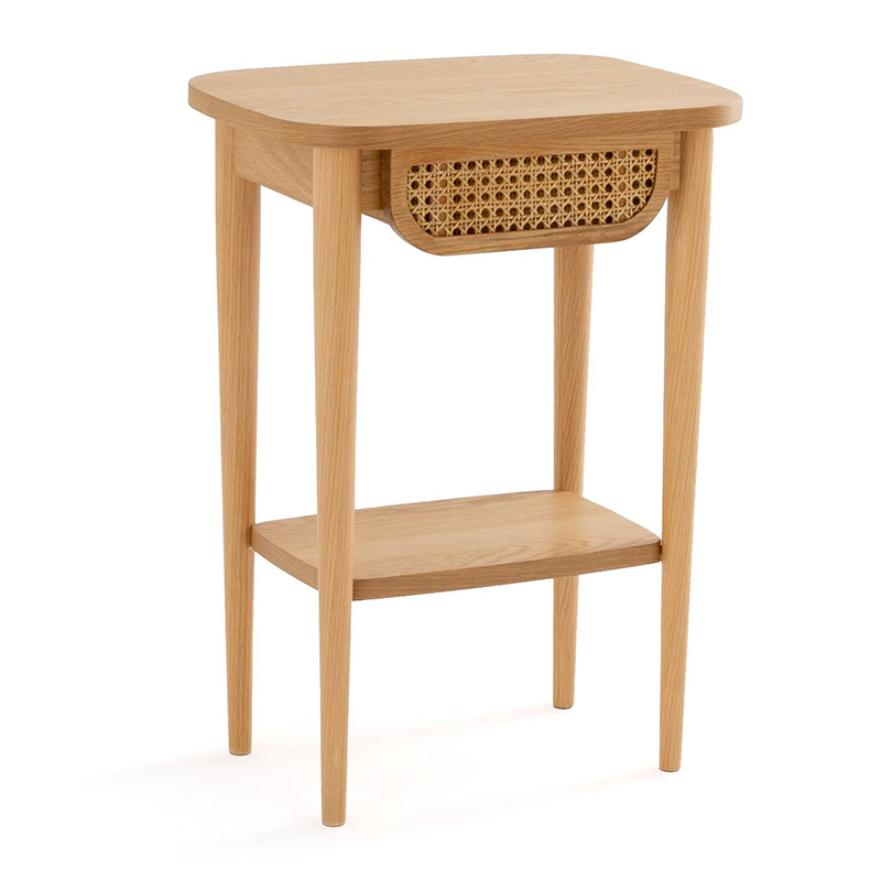 Приставной стол Morten Wicker Side Table Светлый дуб Приставной стол Morten Wicker Side Table Светлый дуб в Тюмени | Loft Concept