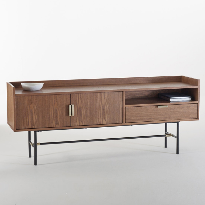 TV-тумба Torgny TV stand Орех Черный Латунь TV-тумба Torgny TV stand Орех Черный Латунь в Тюмени | Loft Concept