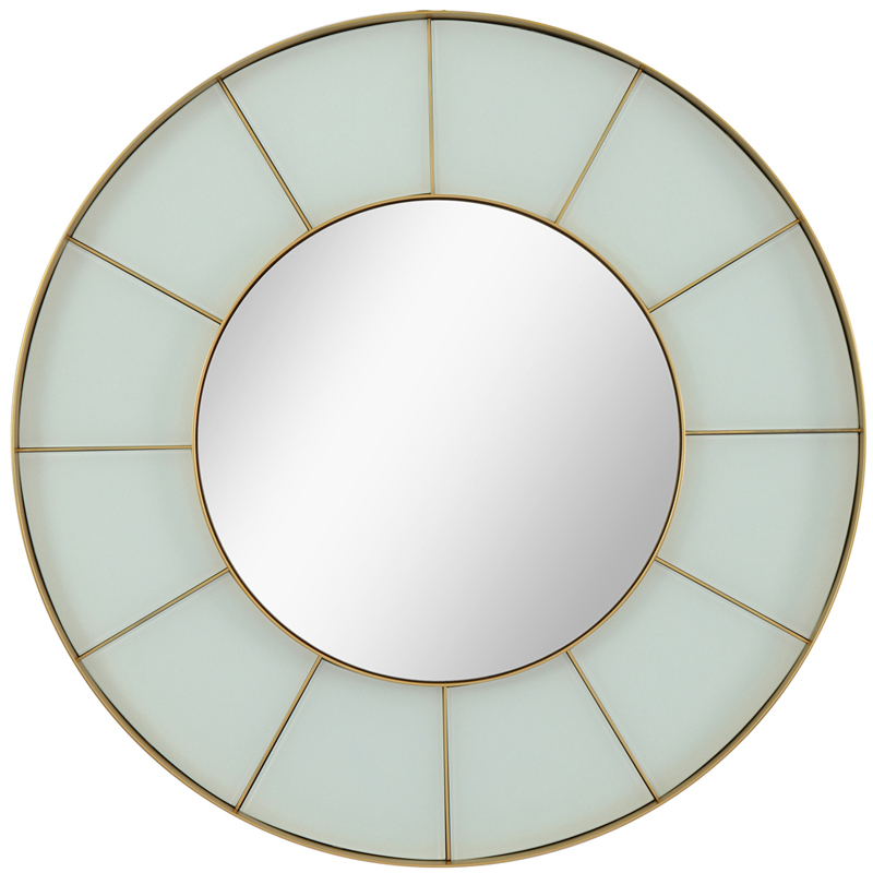 Зеркало Sectors Circle Mirror white Зеркало Sectors Circle Mirror white в Тюмени | Loft Concept