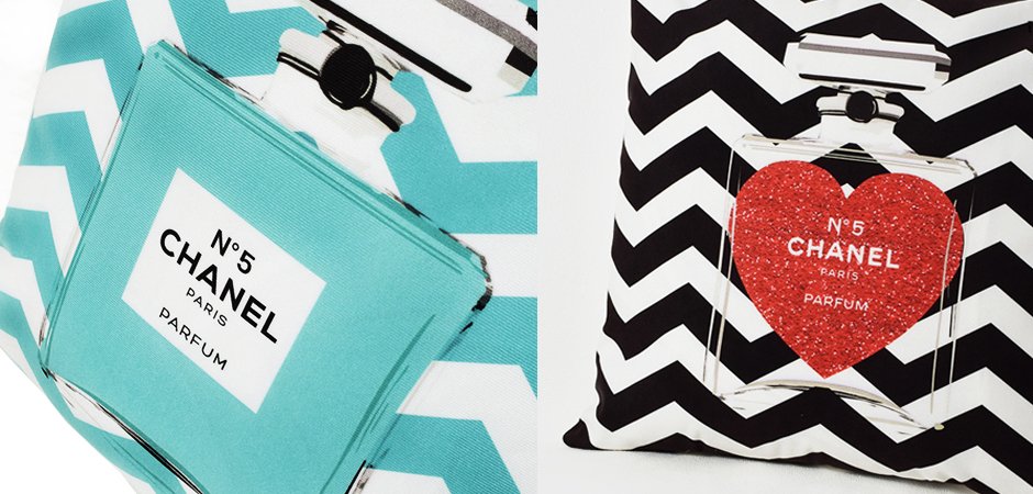 Декоративная подушка CHANEL № 5 - Loft-Concept в Тюмени