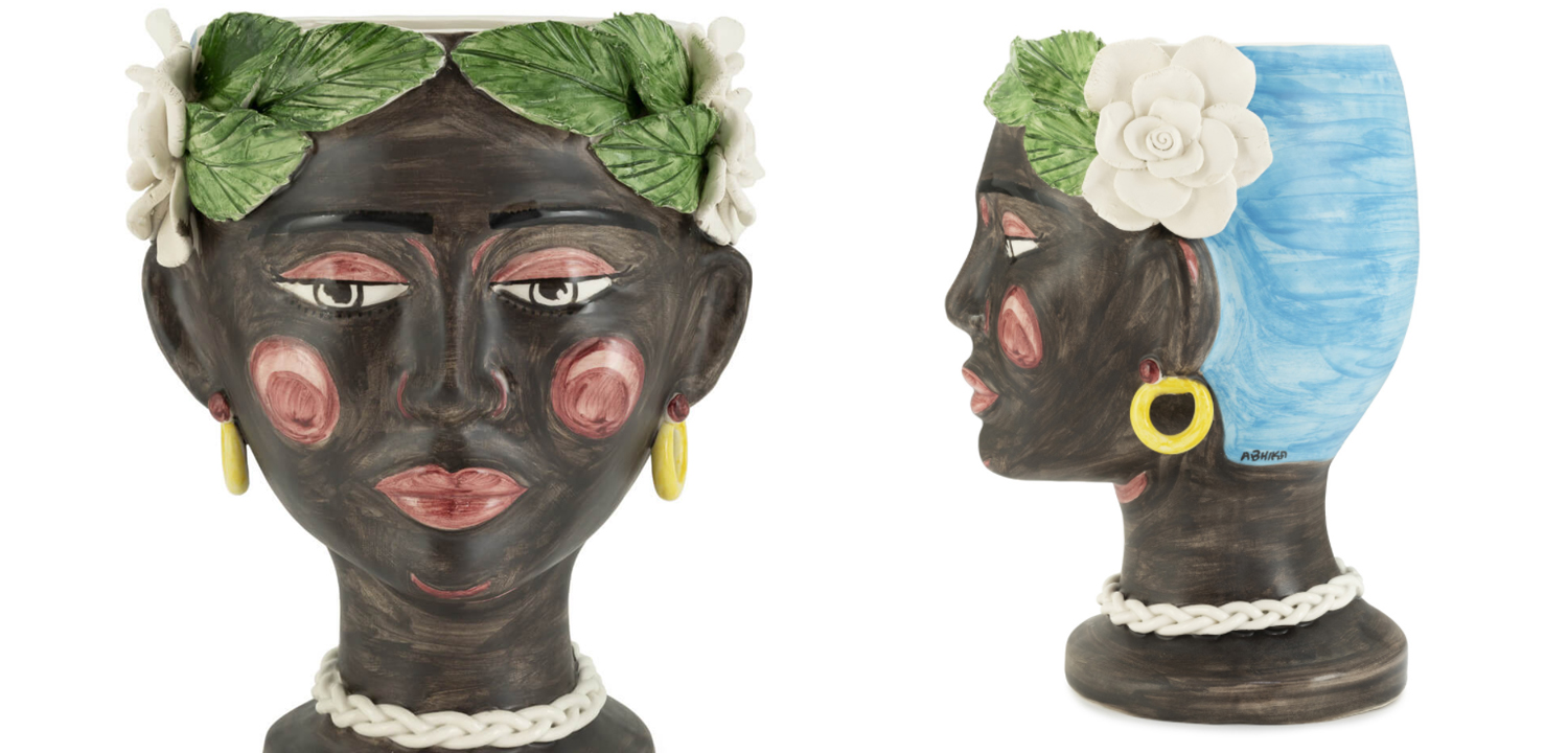 Ваза VASE MORO SELVA HEAD H30 - фото