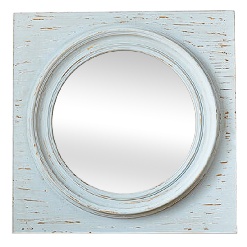 Зеркало Godolphin Mirror Pastel Blue Винтажный голубой Зеркало Godolphin Mirror Pastel Blue Винтажный голубой в Тюмени | Loft Concept