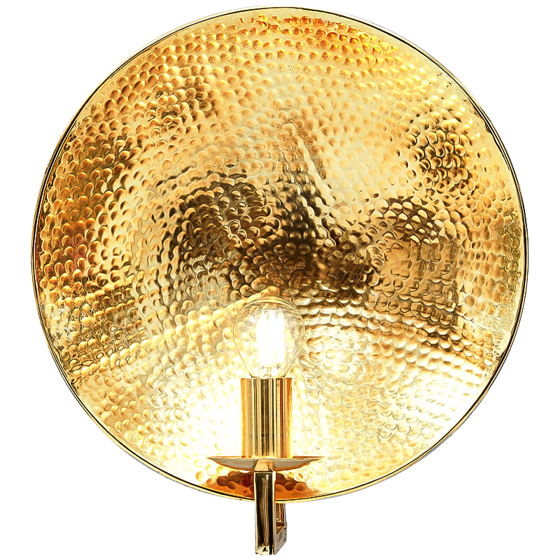 Бра Amun Disk sconce Глянцевое золото Бра Amun Disk sconce Глянцевое золото в Тюмени | Loft Concept