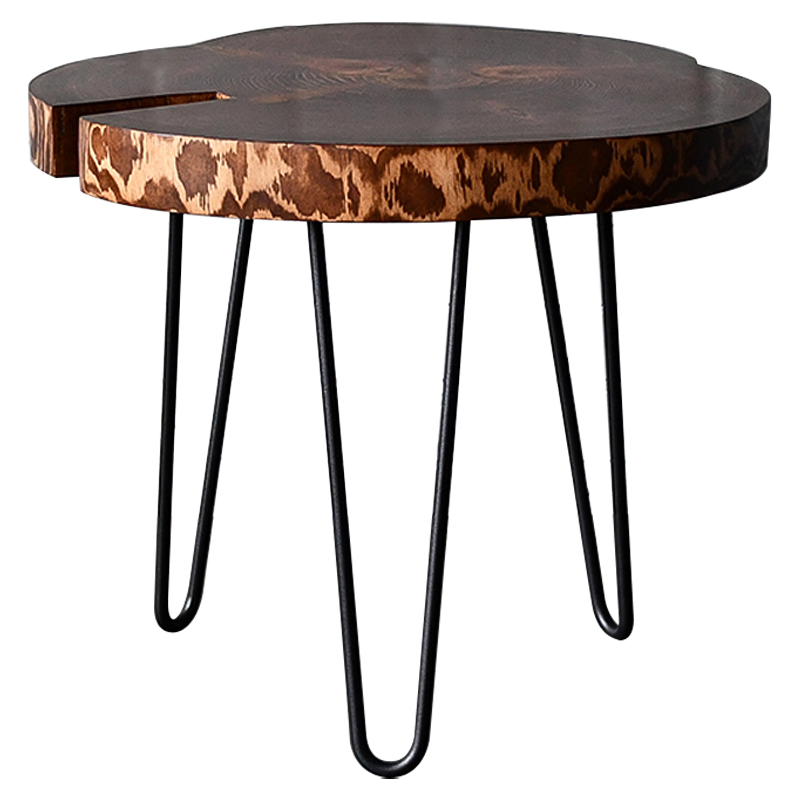 Кофейный стол Busby Industrial Metal Rust Coffee Table Коричневый Черный Кофейный стол Busby Industrial Metal Rust Coffee Table Коричневый Черный в Тюмени | Loft Concept