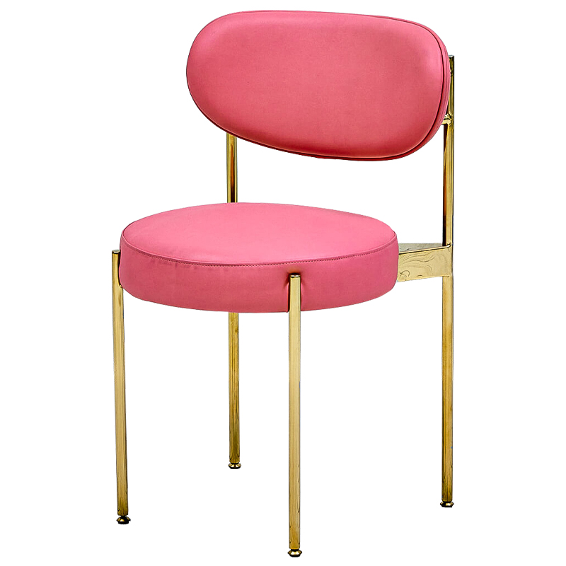 Стул Alfie Chair Глянцевое золото Фуксия Стул Alfie Chair Глянцевое золото Фуксия в Тюмени | Loft Concept