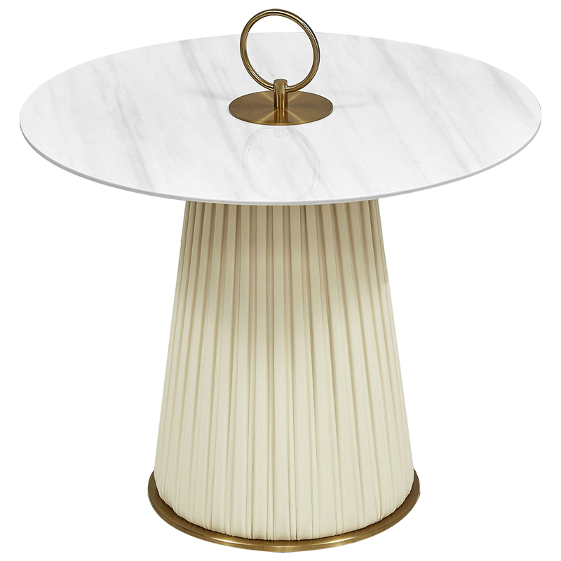 Приставной стол Orlaith White Gold Side Table Белый Золотой ivory ( слоновая кость ) Приставной стол Orlaith White Gold Side Table Белый Золотой ivory ( слоновая кость ) в Тюмени | Loft Concept