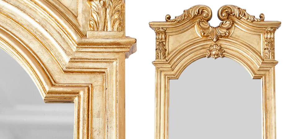 Зеркало Lupescu Mirror Gold Зеркало Lupescu Mirror Gold - Loft-Concept в Тюмени