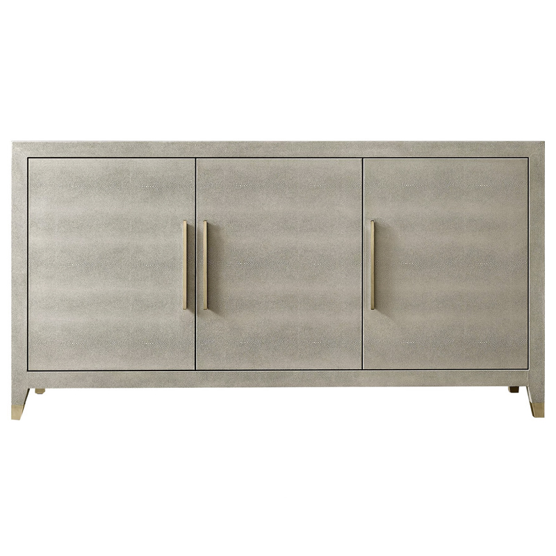Комод серый скат Charles Stingray Texture chest of drawers Grey Золотой Серый Комод серый скат Charles Stingray Texture chest of drawers Grey Золотой Серый в Тюмени | Loft Concept
