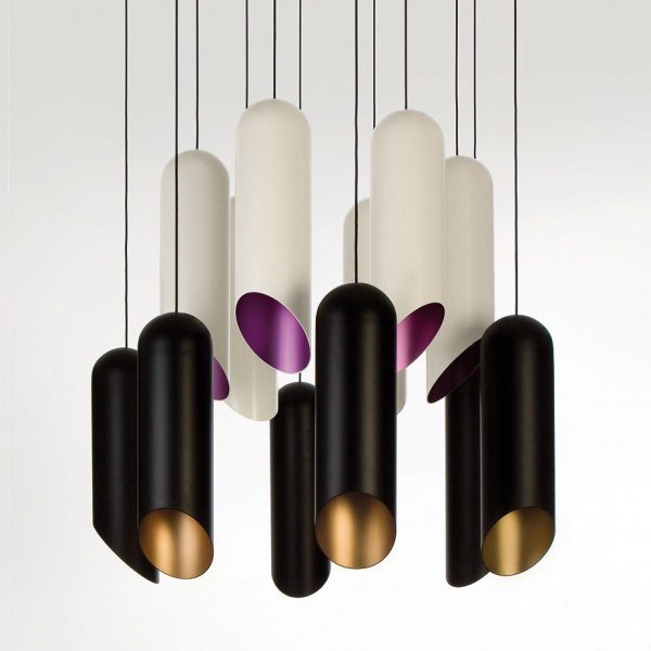 Подвесной светильник Tom Dixon - Pipe Light Белый Черный Золотой Фиолетовый Подвесной светильник Tom Dixon - Pipe Light Белый Черный Золотой Фиолетовый в Тюмени | Loft Concept