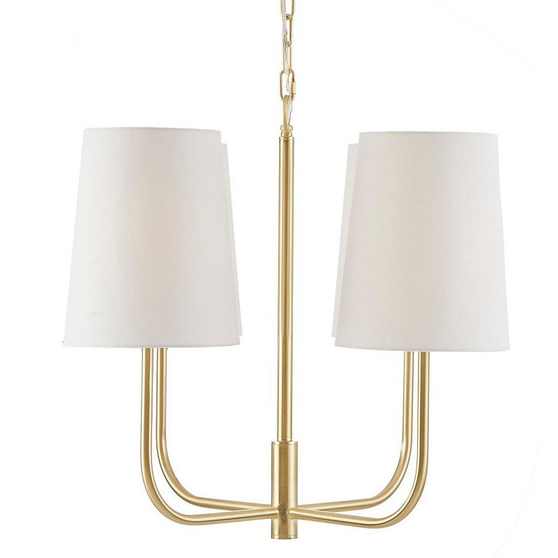 Люстра Abertha Chandelier Золотой Белый Люстра Abertha Chandelier Золотой Белый в Тюмени | Loft Concept