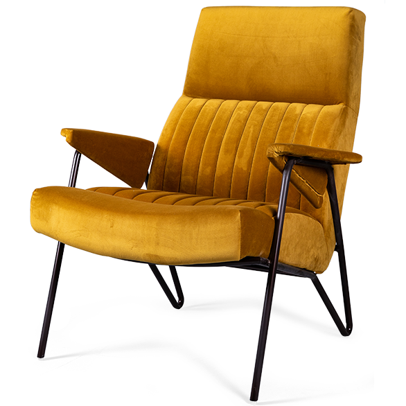 Кресло Solonar yellow Желтый Черный Кресло Solonar yellow Желтый Черный в Тюмени | Loft Concept