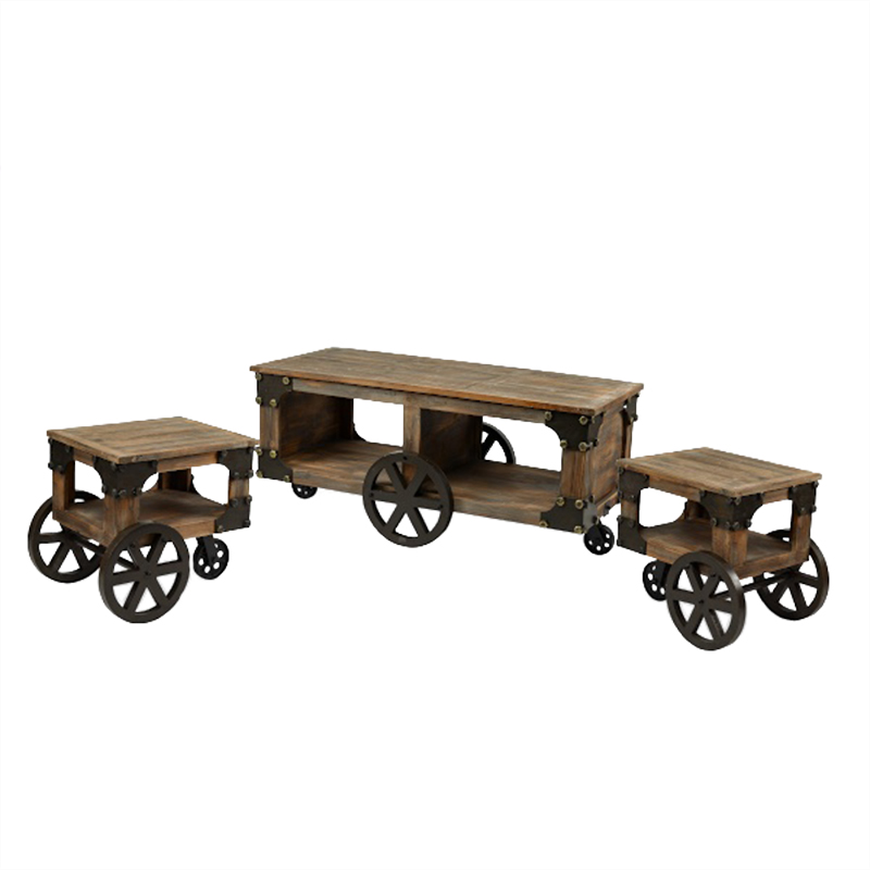 Кофейный Стол Wood Train Коричневый Кофейный Стол Wood Train Коричневый в Тюмени | Loft Concept