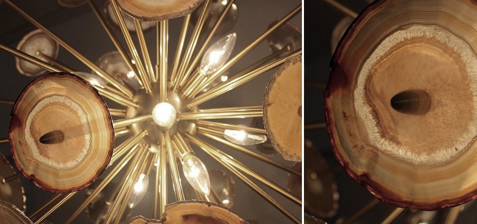 Люстра Agate Burst Chandelier Brass Люстра Agate Burst Chandelier Brass - Loft-Concept в Тюмени
