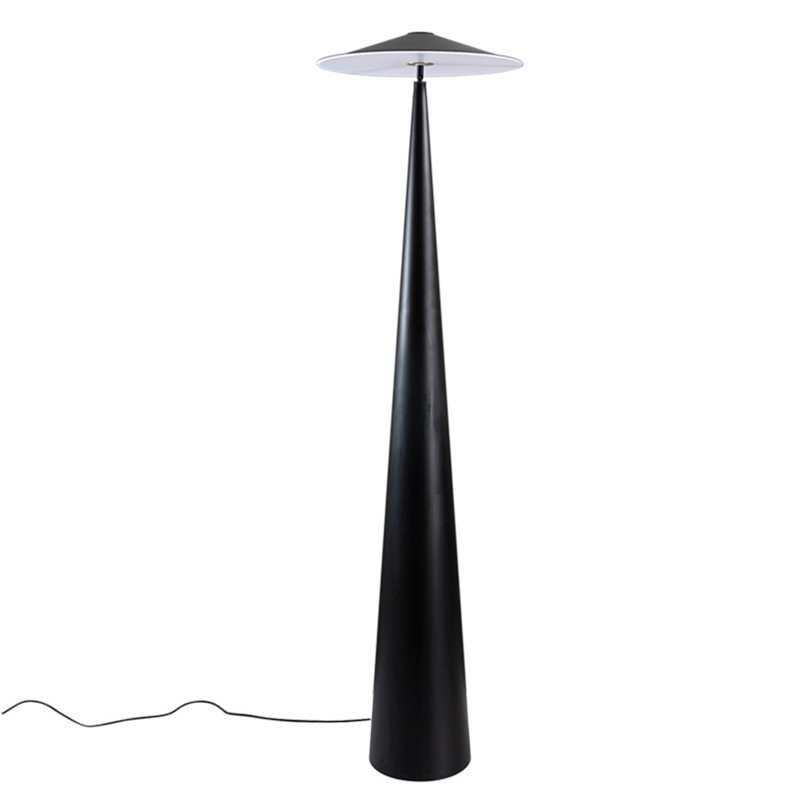 Дизайнерский Черный Торшер Modern Mushroom Floor Lamp Черный Дизайнерский Черный Торшер Modern Mushroom Floor Lamp Черный в Тюмени | Loft Concept