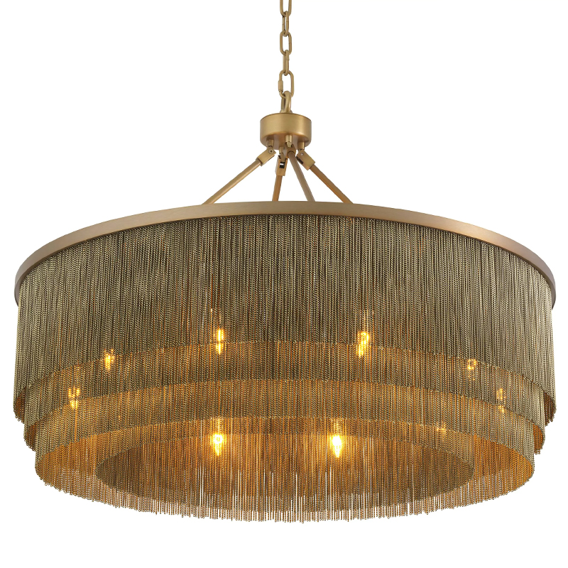 Люстра Eichholtz Chandelier Tissot L Brass Латунь Люстра Eichholtz Chandelier Tissot L Brass Латунь в Тюмени | Loft Concept