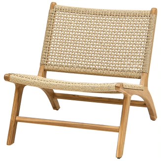 Кресло Wicker Rana lounge Chair Бежевый Кресло Wicker Rana lounge Chair Бежевый в Тюмени | Loft Concept