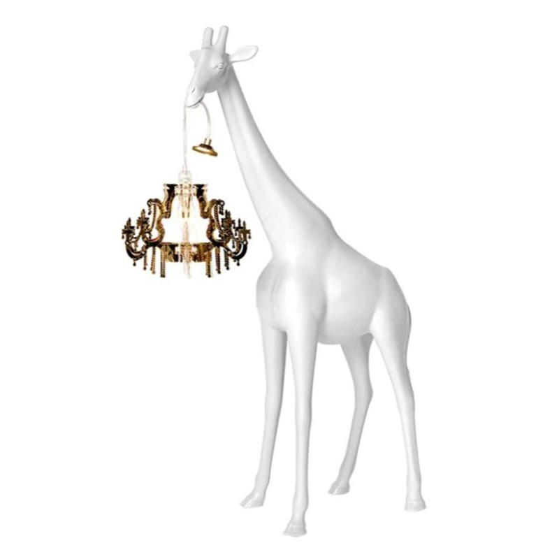 Настольная лампа белый жираф White Giraffe Table Lamp Белый Настольная лампа белый жираф White Giraffe Table Lamp Белый в Тюмени | Loft Concept