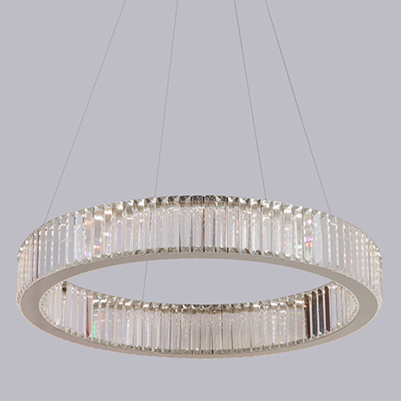 Люстра Crystal Shine Linda Chrome Chandelier Хром Прозрачный (Transparent) в Тюмени | Loft Concept 