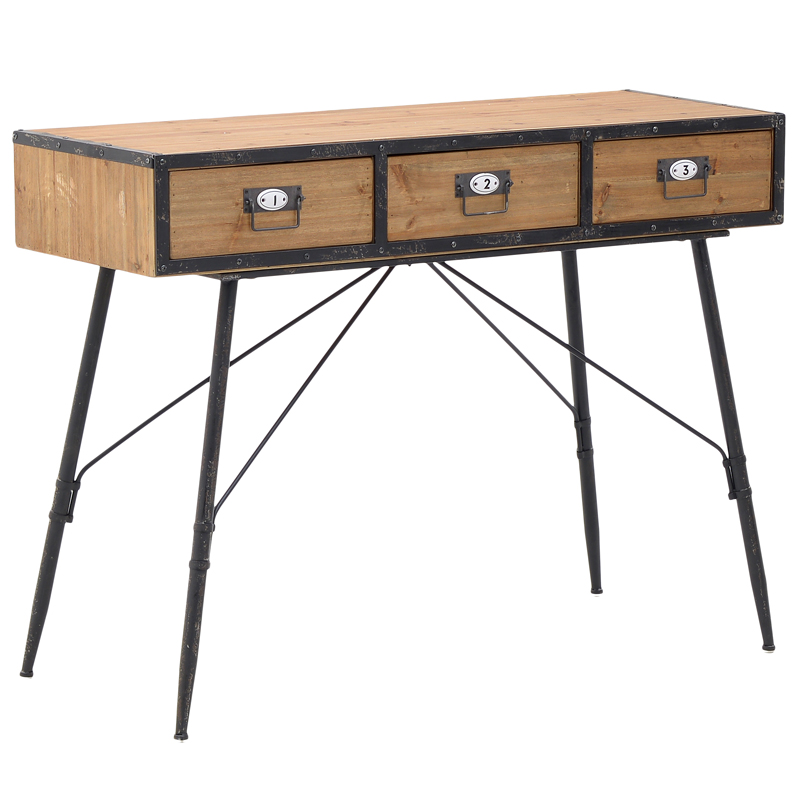 Консоль Kane Console Черный Древесина Консоль Kane Console Черный Древесина в Тюмени | Loft Concept