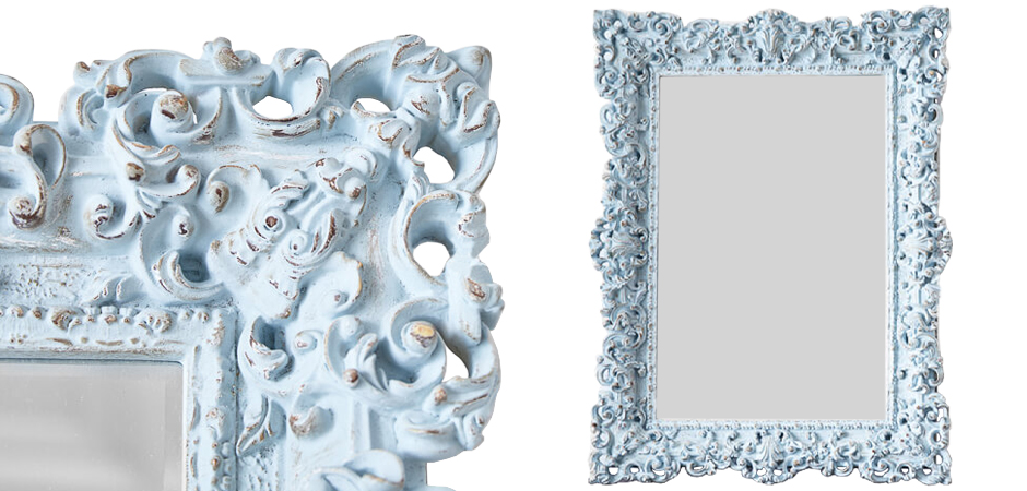 Зеркало Leeuw Mirror Pastel Blue Зеркало Leeuw Mirror Pastel Blue - Loft-Concept в Тюмени