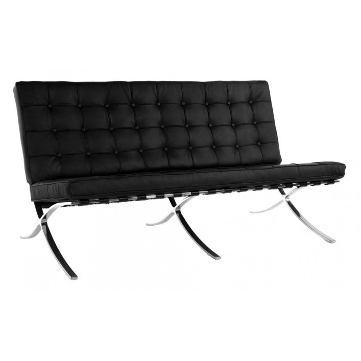 Диван Barcelona 2 seats Черный Диван Barcelona 2 seats Черный в Тюмени | Loft Concept