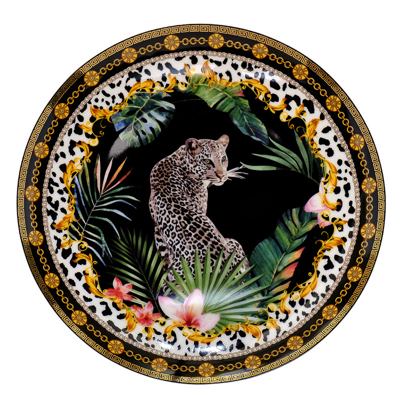 Тарелка TROPICS Leopard Мульти Тарелка TROPICS Leopard Мульти в Тюмени | Loft Concept
