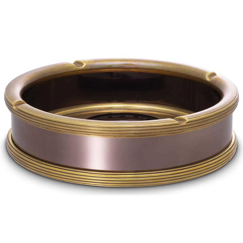 Пепельница Eichholtz Ashtray Ella Латунь Винтажная латунь Коричневый Пепельница Eichholtz Ashtray Ella Латунь Винтажная латунь Коричневый в Тюмени | Loft Concept