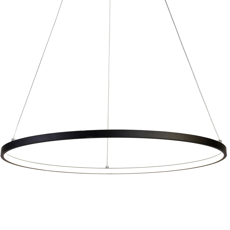 Люстра Ring Horizontal black Черный Люстра Ring Horizontal black Черный в Тюмени | Loft Concept
