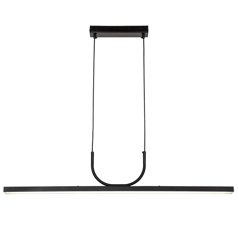 Минималистичная черная люстра Trumpet tube Белый Черный Минималистичная черная люстра Trumpet tube Белый Черный в Тюмени | Loft Concept