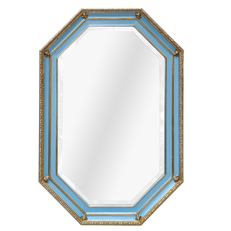 Зеркало Mirabelle Mirror azure Лазурь Золотой Зеркало Mirabelle Mirror azure Лазурь Золотой в Тюмени | Loft Concept