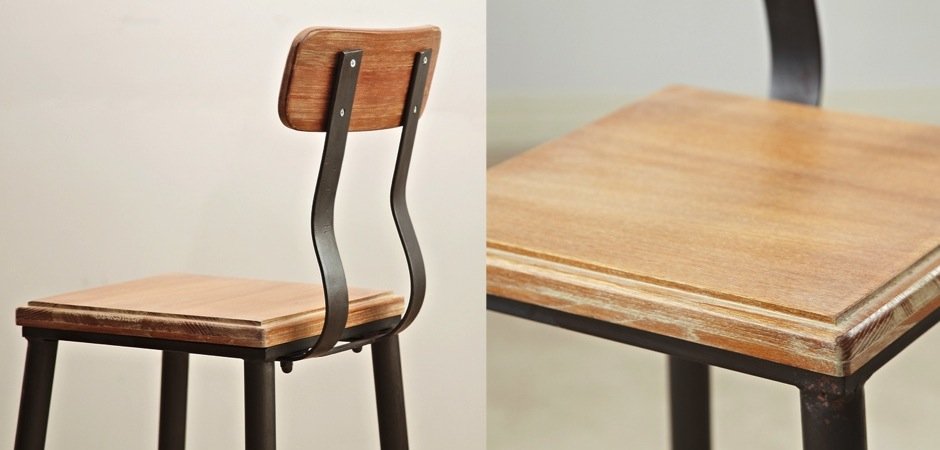 Барный стул Loft Wooden Барный стул Loft Wooden - Loft-Concept в Тюмени
