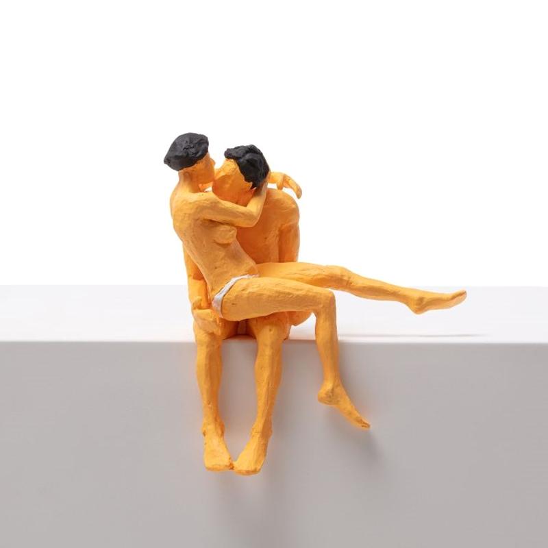 Статуэтка Seletti David & Esther Желтый Белый Статуэтка Seletti David & Esther Желтый Белый в Тюмени | Loft Concept