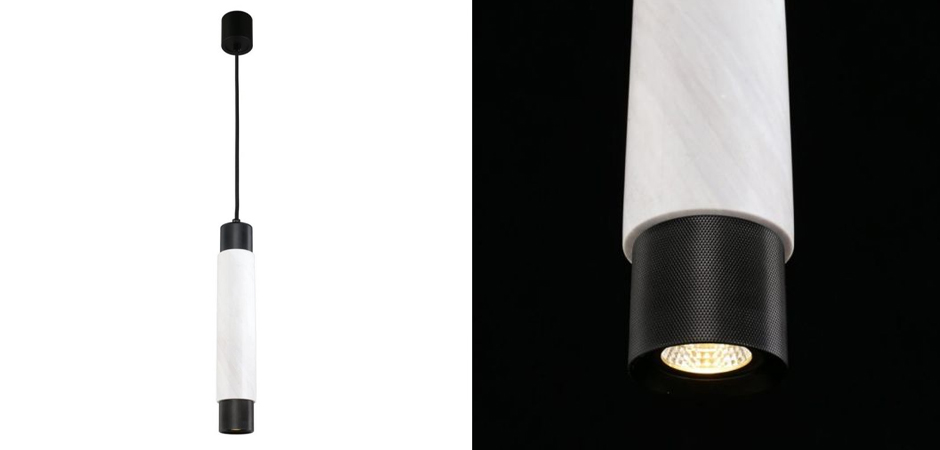 Подвесной светильник Cocktail Tube Белый Подвесной светильник Cocktail Tube Белый - Loft-Concept в Тюмени