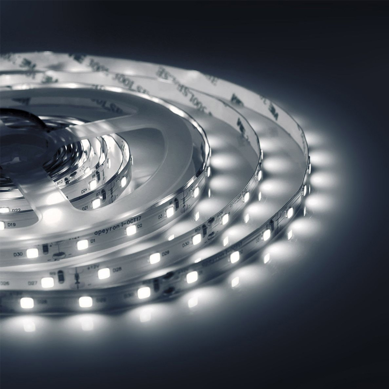 Светодиодная влагозащищенная лента 4,8W/m 60LED/m 3528SMD 5м холодный белый Белый Светодиодная влагозащищенная лента 4,8W/m 60LED/m 3528SMD 5м холодный белый Белый в Тюмени | Loft Concept