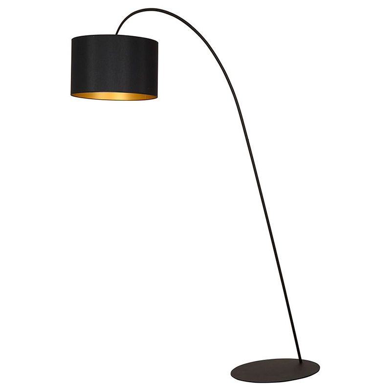 Торшер Fowler Black Черный Золотой Торшер Fowler Black Черный Золотой в Тюмени | Loft Concept
