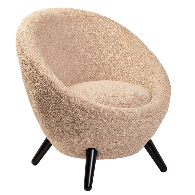 Кресло Boinaive Armchair pink Розовый пастельный Кресло Boinaive Armchair pink Розовый пастельный в Тюмени | Loft Concept