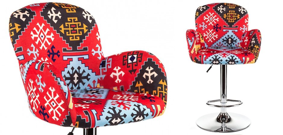 Барный стул Kelim Bar Stool Барный стул Kelim Bar Stool - Loft-Concept в Тюмени
