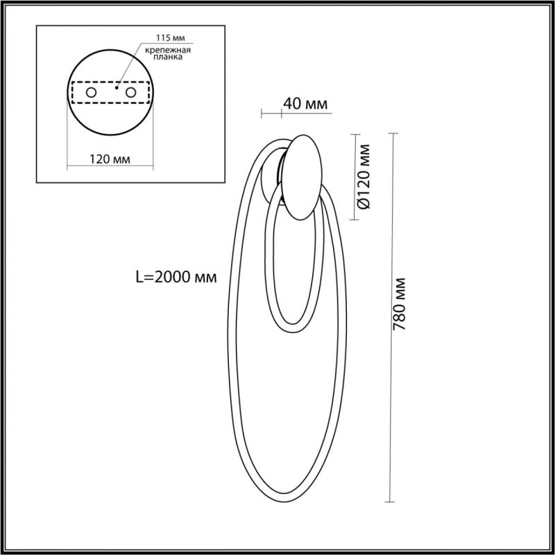 Бра LUKE LAMPCO TRACER LAMP Бра LUKE LAMPCO TRACER LAMP в Тюмени