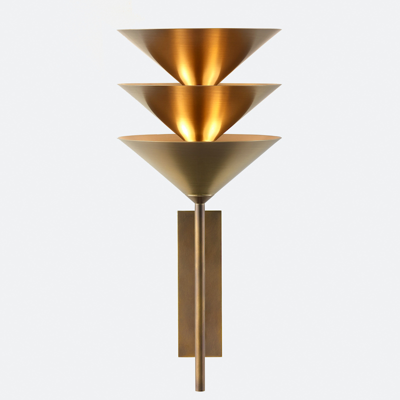 Бра WALL STACK III WALL SCONCE Латунь Бра WALL STACK III WALL SCONCE Латунь в Тюмени | Loft Concept