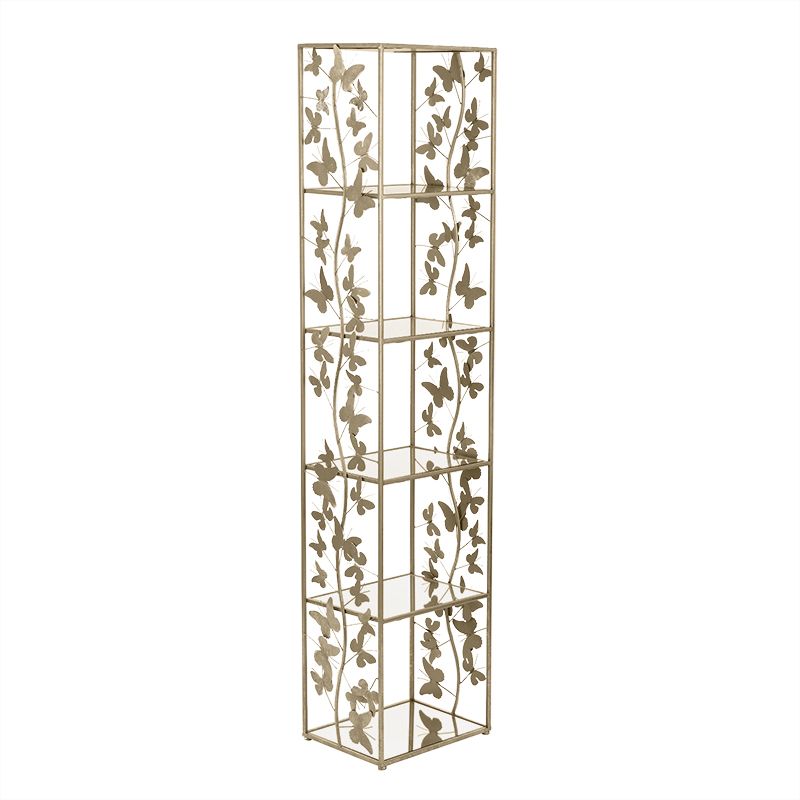 Стеллаж Gold Butterfly Золотой Стеллаж Gold Butterfly Золотой в Тюмени | Loft Concept