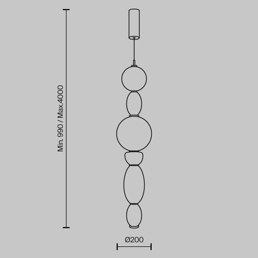 Подвесной светильник Adore LED 3000K 24Bт  в Тюмени