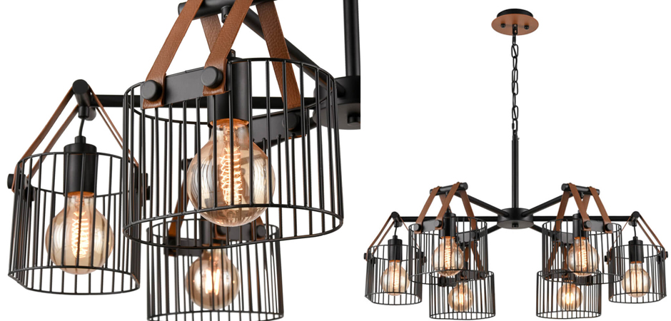 Люстра Cage Wire Color D76 Люстра Cage Wire Color D76 - Loft-Concept в Тюмени
