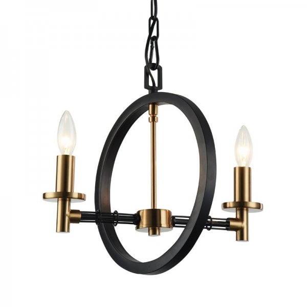 Люстра Refraktika Chandelier 2 Черный Латунь Люстра Refraktika Chandelier 2 Черный Латунь в Тюмени | Loft Concept