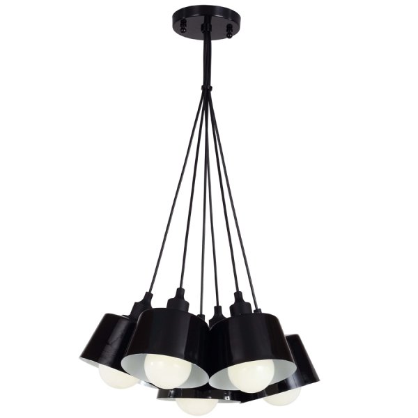 Люстра Compact Pendant Black Черный Люстра Compact Pendant Black Черный в Тюмени | Loft Concept