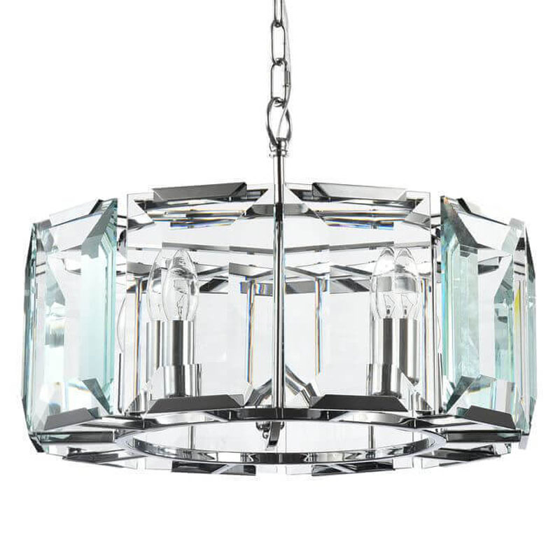 Люстра Lari Harlow Crystal Round Chandelier chrome 5 Хром Люстра Lari Harlow Crystal Round Chandelier chrome 5 Хром в Тюмени | Loft Concept